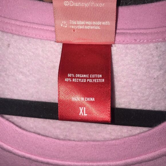 Disney Pixar‎ Turning Red Sweater Mei the Red Panda RPG Pink Ombre Crewneck XL - Picture 3 of 8